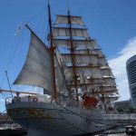 【写真日記】青空に帆を張れ！：帆船日本丸総帆展帆（そうはんてんぱん）【SONYα77とiPhone5sで撮影】